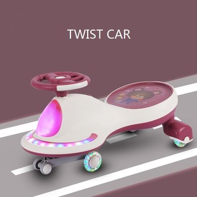 Battery-Powered Children Park Driving Twist Ride on Car Toy Swing Scooter Car for Kids