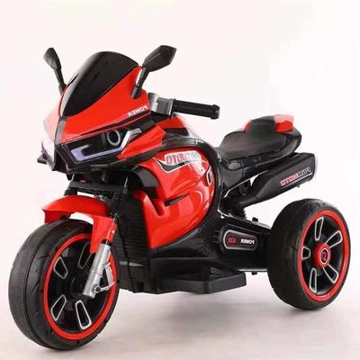 Battery-Powered Kids' 6v Electric Motorcycle Tricycle with Music and Light Motor 380*2