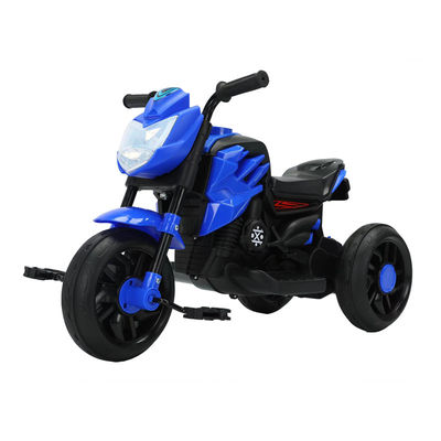 Gender-Neutral Blue Kids Ride On Three Wheel Motorcycle with Pedal and Best Motorized Cars
