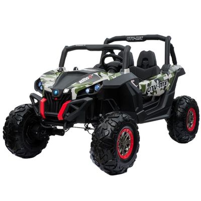 2.4G Remote Control UTV Plastic 2 Seat Big 12V Electric Ride On Car for Kids Hot Battery