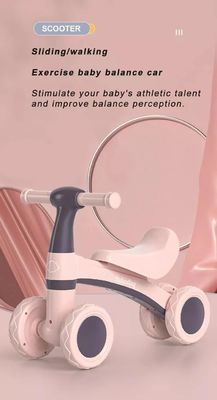 2023 Plastic Balance Bike Scooter Car for Kids Pink/Blue No Pedal Bike Bicycle