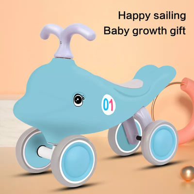 G.W 2.2kg Cute Ride On Old Kids Mini Baby No-Peda 4 Wheel Balance Bikes Car for Kids