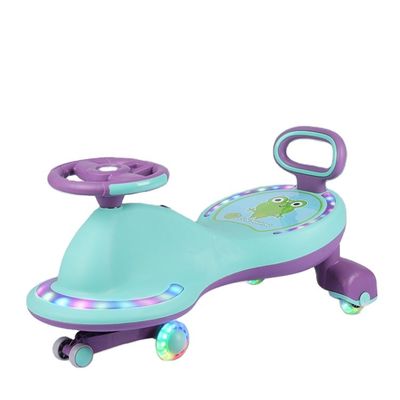 Kids Ride On Scooter Car Bike Toys with Music Lights and PU Silent Wheels