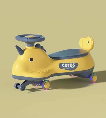Anti-Rollover Flash Wheel Swing Ride On Scooter Car for Kids Carton Size 69*25*32cm