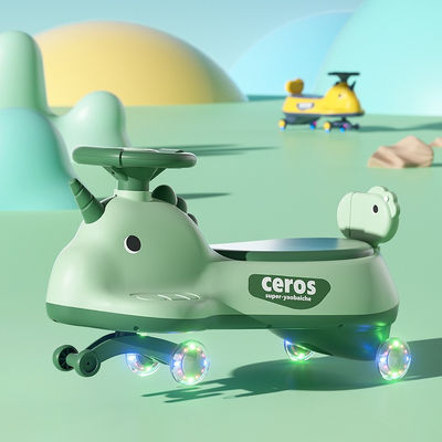 Anti-Rollover Flash Wheel Swing Ride On Scooter Car for Kids Carton Size 69*25*32cm