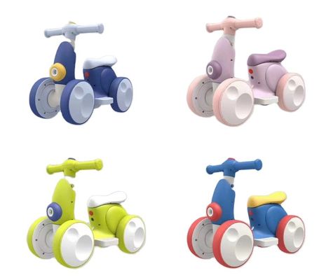 2023 Baby 6V Electric Balance Car Carriage Toys for Kids Ride-On Car Balanced Bike