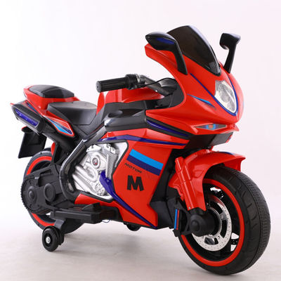 2-8 Years Old Kids Ride On Motorcycle with Music and Light/12V Rechargeable Battery