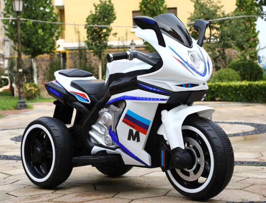 2-8 Years Old Kids Ride On Motorcycle with Music and Light/12V Rechargeable Battery
