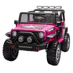Gender-Neutral Electric Ride On Car for Kids Four-Wheel Drive and Remote Control