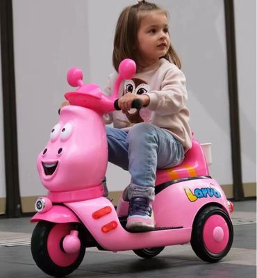 2022 Rechargeable Children's Tricycle with Early Education Music and Anti-roll Design