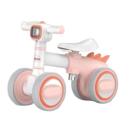 Music Light PP Plastic Ride On Balance Bike Car Scooter Toy for Kids 51X26.5X18.5cm