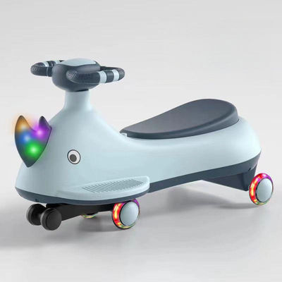 Storage Box Dynamic Music and Lighting Plastic Ride On Car for Kids Balanced Bike