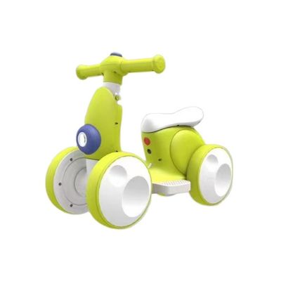 PP Plastic Baby Balance Car with Bubble Device Electric Scooter Style Ride On Toy