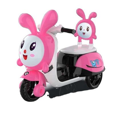Manufacturers Rechargeable Battery C Motorcycle Car Toys for Children in Blue Red Pink