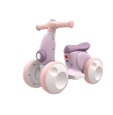 Model Music Light Bubble Device Scooter Baby Electric Balance Car Bike for 2-4 Years Old