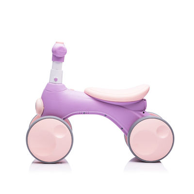 Light Music and Bubble Device Balance Bike for 1-6 Years Old Kids 4 Wheels Car Style