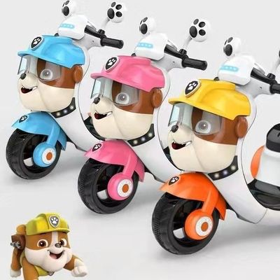 Style Three-wheeled Children's Motorcycle With Light And Music Charging time 8-10 hours