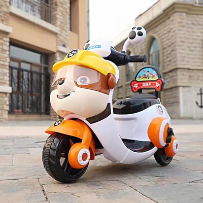 494PCS Children's Electric Motorcycle Tricycle Toy Ride On Car for Kids 2-5 Years Old