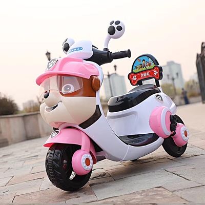 494PCS Children's Electric Motorcycle Tricycle Toy Ride On Car for Kids 2-5 Years Old