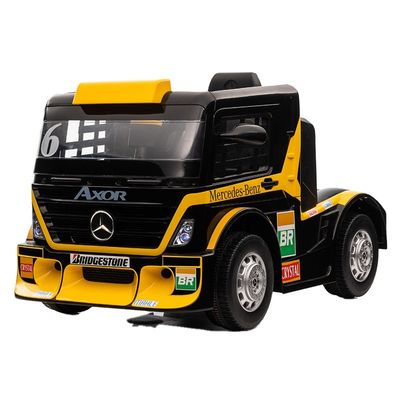 Ride On Toy Truck Car for Kids with Trailer 6 Wheels 12v or 24v Licensed of PP Plastic