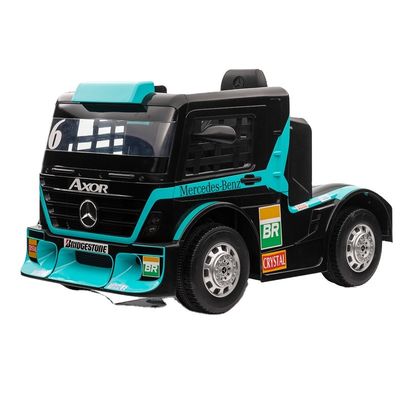 Ride On Toy Truck Car for Kids with Trailer 6 Wheels 12v or 24v Licensed of PP Plastic