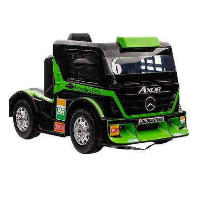 Ride On Toy Truck Car for Kids with Trailer 6 Wheels 12v or 24v Licensed of PP Plastic