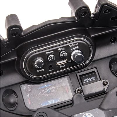 Carton Size 109*39*55 cm 12v Ride On Authorized Motorcycle with EVA Wheel and Music