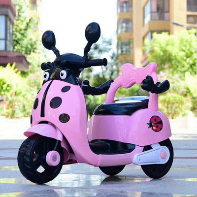Plastic Electric Motorcycle Kids Ride On Toy with Lights and Music