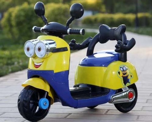 6v Electric Motorcycles For Kids Ride On Toy Motorbike With 80*40*65cm Product Size