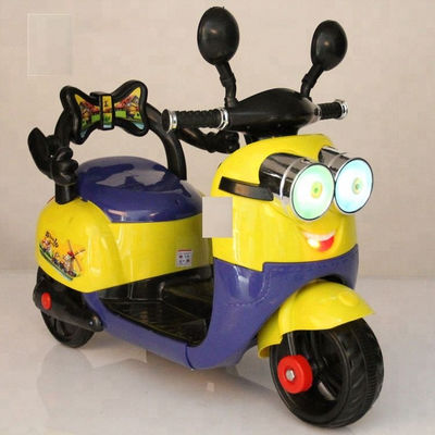 6v Electric Motorcycles For Kids Ride On Toy Motorbike With 80*40*65cm Product Size
