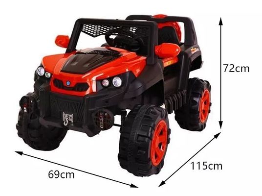 Unisex Ride-on Cars 12v Battery Electric Toy with Remote Control and Dynamic Music