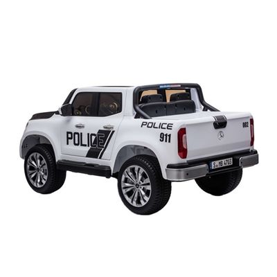 Packing size 142*77*40.5 2.4G Remote Control Two Seats 12V Licensed Police Ride On Car for Kids