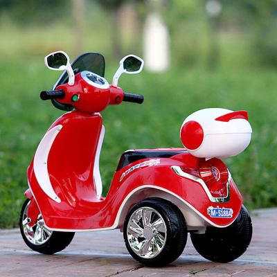 G.W. N.W 6.5 KGS/5.5 KGS Baby Color Cartoon Tricycle with Gorgeous Lights and Battery