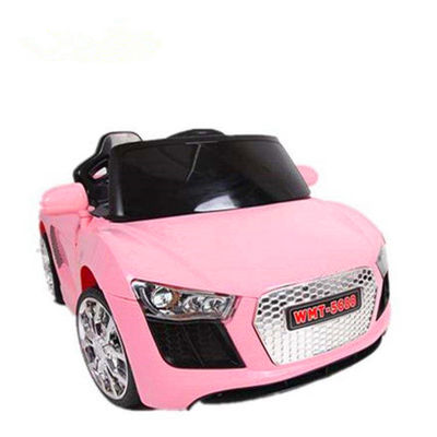 2.4G Remote Control Plastic Electric Mini Ride On Car for 2 Year Old in Hot Pink