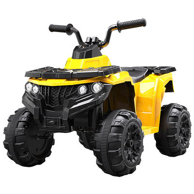 6v ATV Beach Car With Head Lights Rechargeable Electric Ride On Car for Kids 2-6 Years