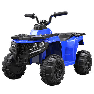 6v ATV Beach Car With Head Lights Rechargeable Electric Ride On Car for Kids 2-6 Years