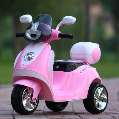 Children's Electric Ride On Motorcycle with Wide Seat and Super Load-Bearing Capacity