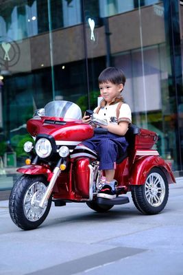 Unisex Gender 12V Kids Ride On Motorcycle with Hot Model in Red Paint from Supply