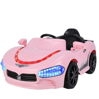 12V Battery Operated Electric Ride On Car with Two Seater and Music for Kids in White