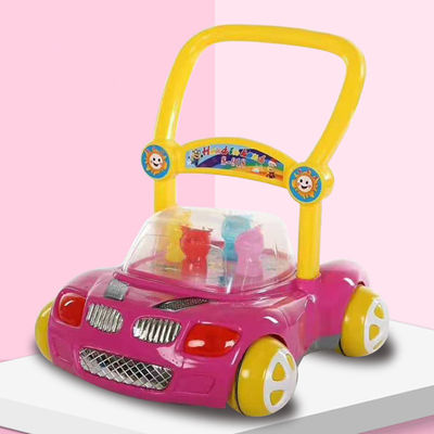 Musical Rubber Wheel Baby Walker 2022 Model Ride On Toy for Kids 2 to 4 Years Old