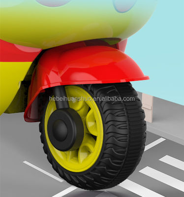 MP3 Music Songs LED Lighting Toys 6v Electric Motorcycle Car for Kids Yellow Blue Pink