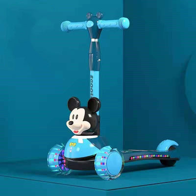 Foldable Non-Slip Pedal Wide Wheel Ride On Scooter Car for Children Convenient and Fun