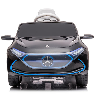 12V Electric Ride On Car for Kids with Push Rod and Remote Control Made of PP Plastic