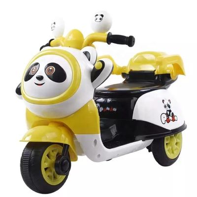 Music Early Education Toys 6V Battery Powered Plastic Ride On Electric Motorcycle Car for Kids