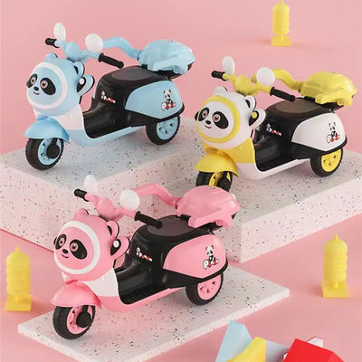 Music Early Education Toys 6V Battery Powered Plastic Ride On Electric Motorcycle Car for Kids