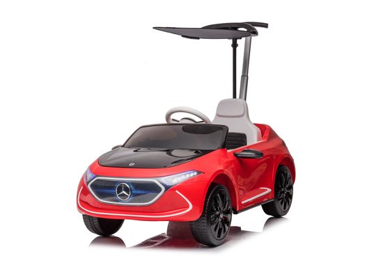 12V Electric Ride On Car for Kids with Push Rod and Remote Control Made of PP Plastic