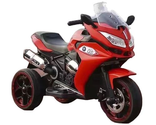 Electric Red White 6v 3 Wheels Battery Ride On Car for Kids Unisex Gender-Neutral
