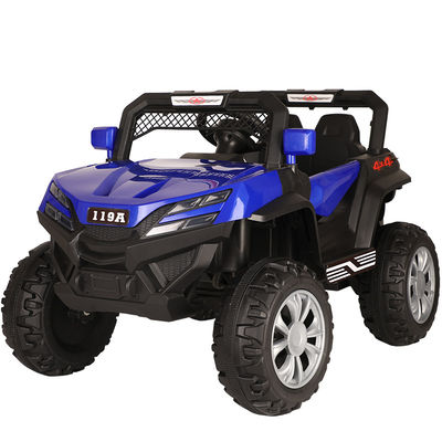 6v4*2 Plastic Baby Two Seats Electric Remote Control Toy Car for UTV Style Manufacture