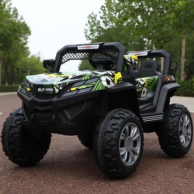 6v4*2 Plastic Baby Two Seats Electric Remote Control Toy Car for UTV Style Manufacture