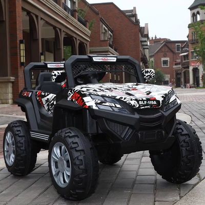 6v4*2 Plastic Baby Two Seats Electric Remote Control Toy Car for UTV Style Manufacture